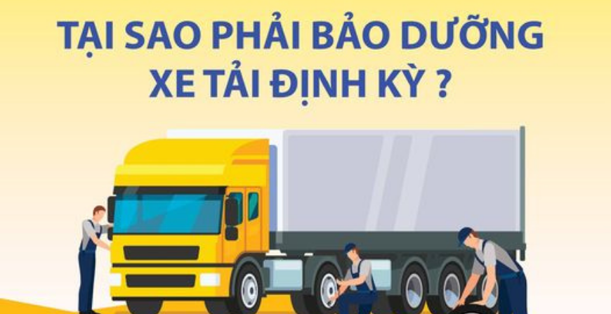 bảo dưỡng xe tải định kì